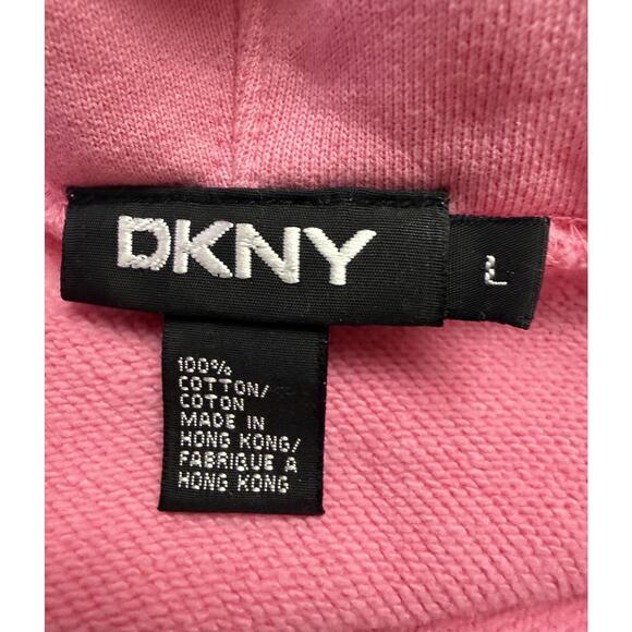 🆕LISTING🆕 DKNY bright pink thick cotton hoodie - Picture 6 of 7